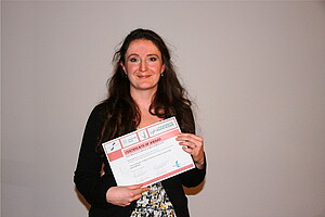 Laurie Béreau, EARS-Preis-Gewinnerin. Copyright: Christian Kröper