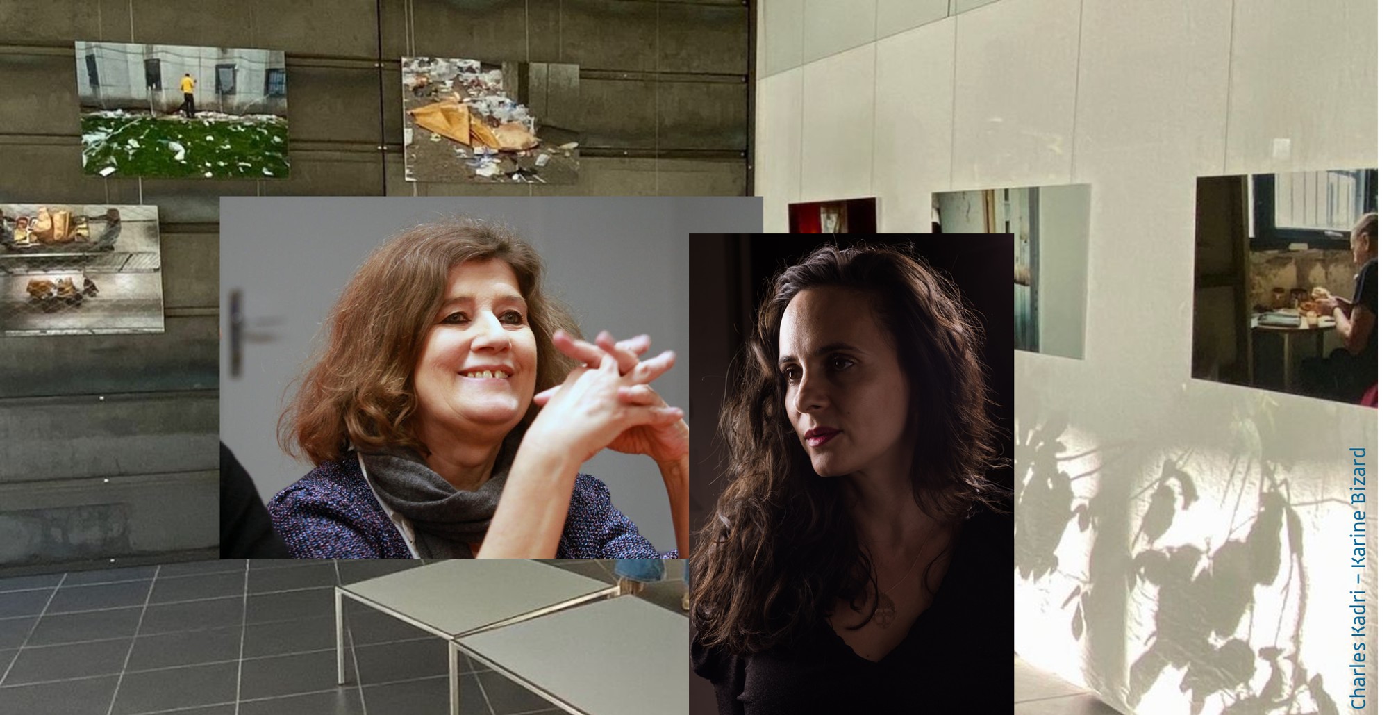 Photo de Karine Bizard et Dominique Simonnot